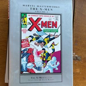 X men hard cover comic book collection